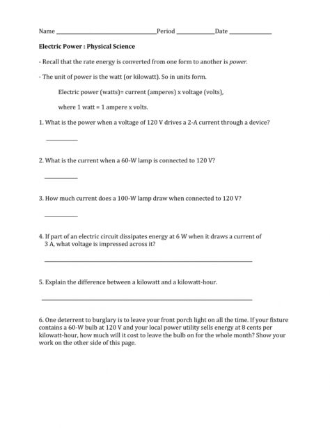Physical Science Balancing Equations Worksheet Scienceworksheets