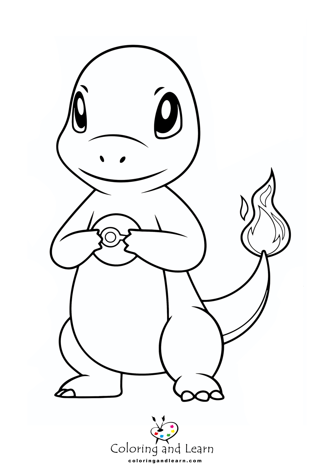 Pokemon Charmander Coloring Pages Pokemon Charmander Coloring Pages