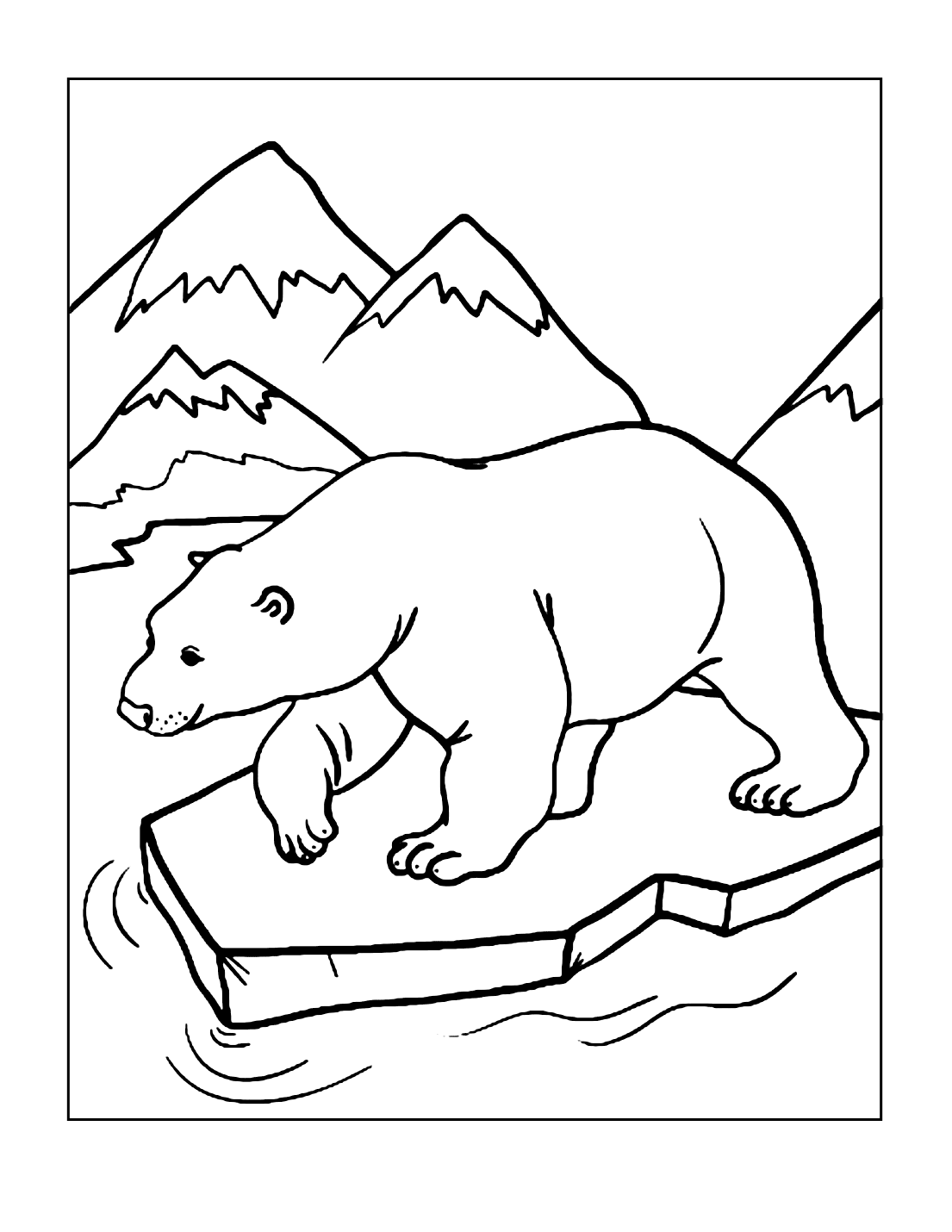 Polar Bear Coloring Pages Printable Coloring Pages FREE Polar Bear Coloring Pages Printable Coloring Pages FREE