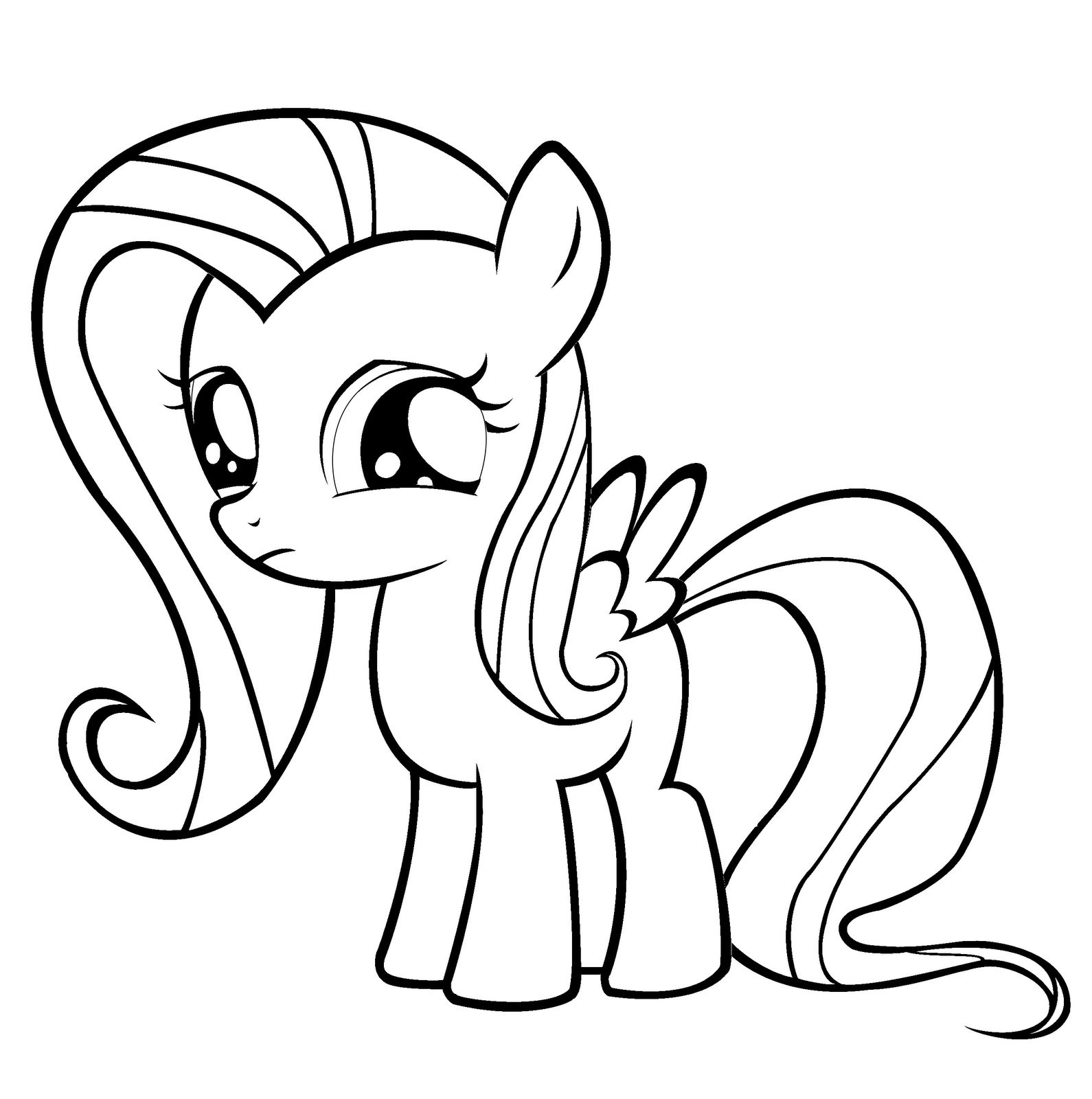 Pony Coloring Pages Free Download On ClipArtMag