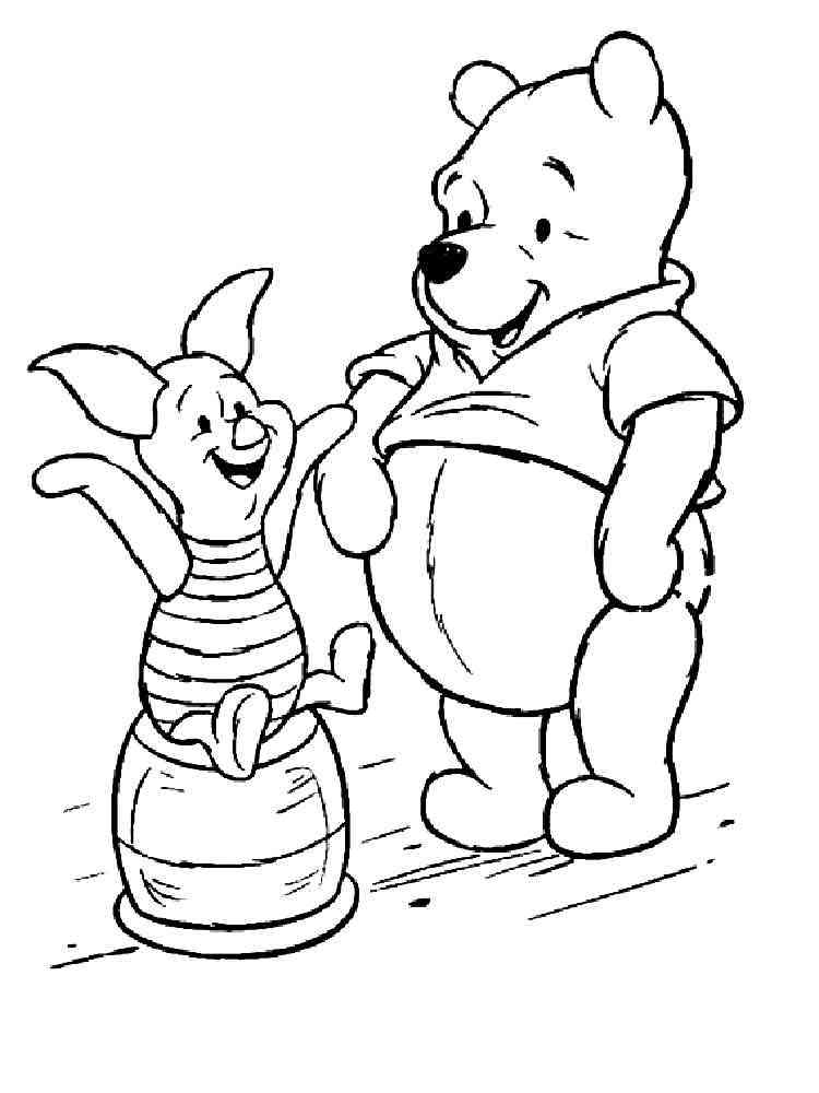 Pooh Bear Coloring Pages