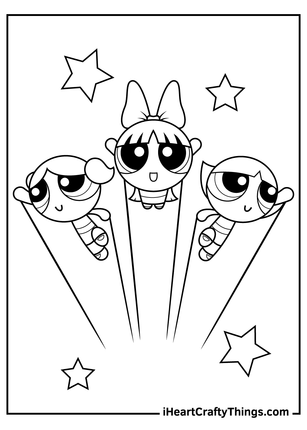 Powerpuff Girls Coloring Pages I Heart Crafty Things Powerpuff Girls Coloring Pages I Heart Crafty Things