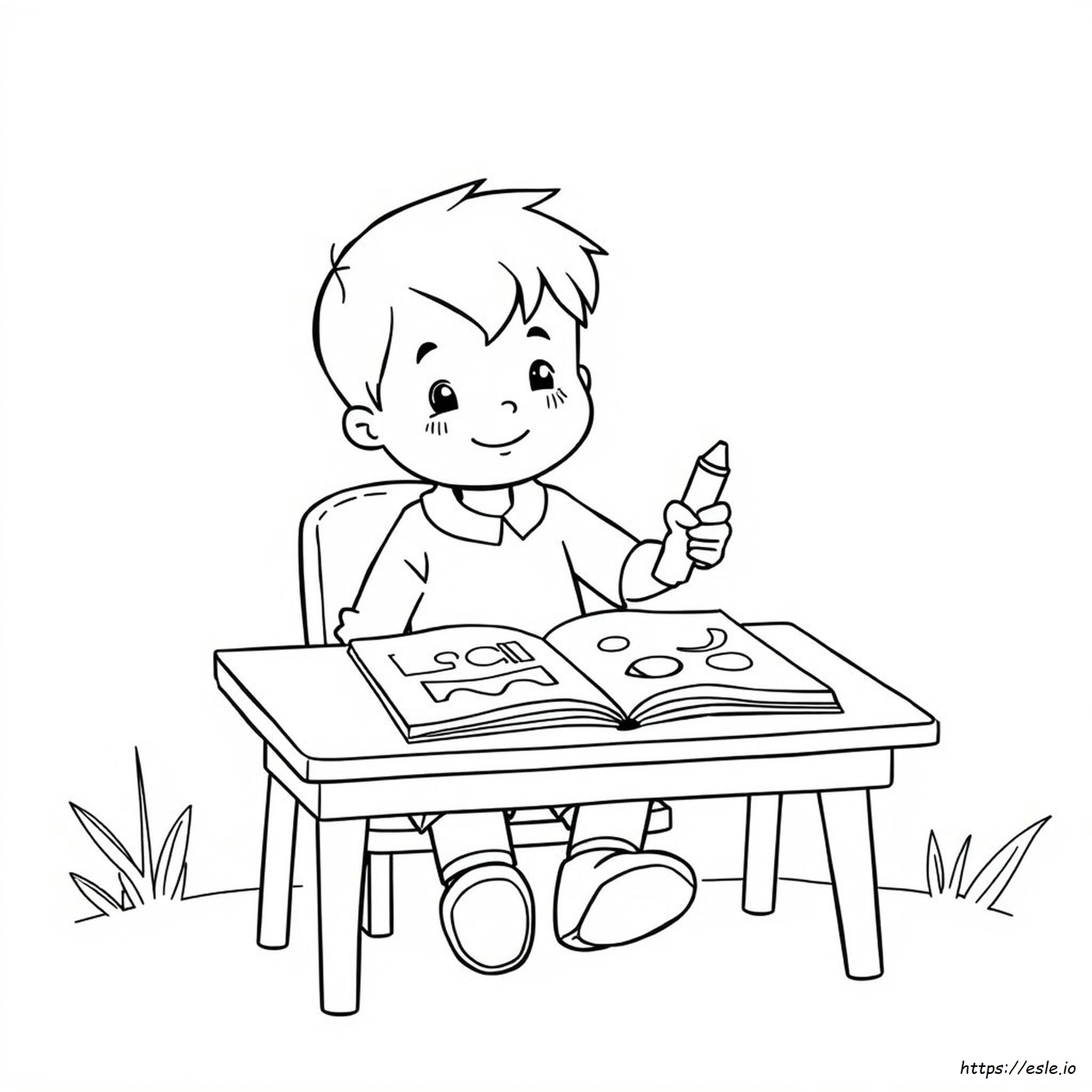 Pre Kg Colouring Worksheet