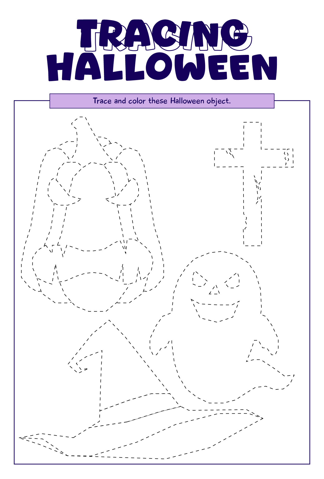 halloween worksheets preschool
