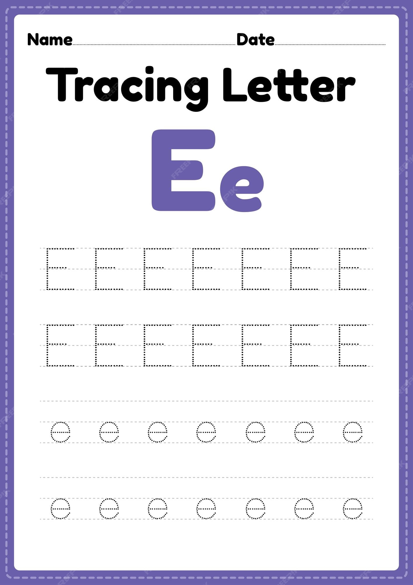 Preschool Letter E Activities And Worksheets Worksheets Library