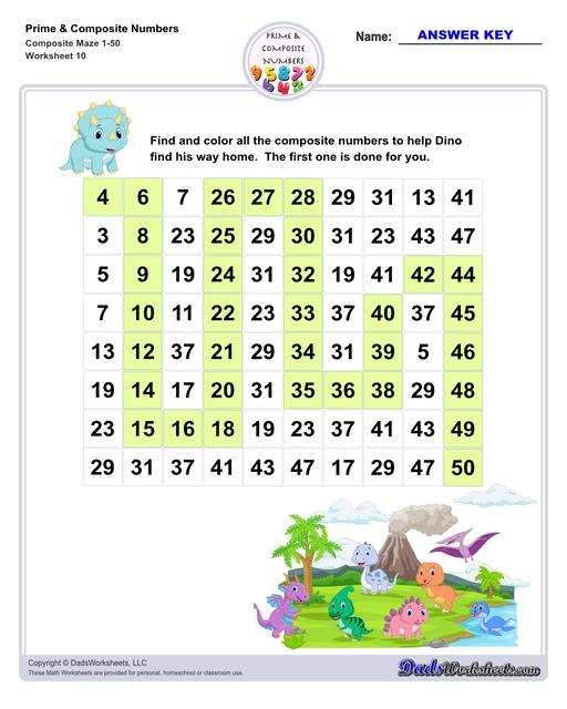 Prime And Composite Numbers Worksheets Library Prime And Composite Numbers Worksheets Library