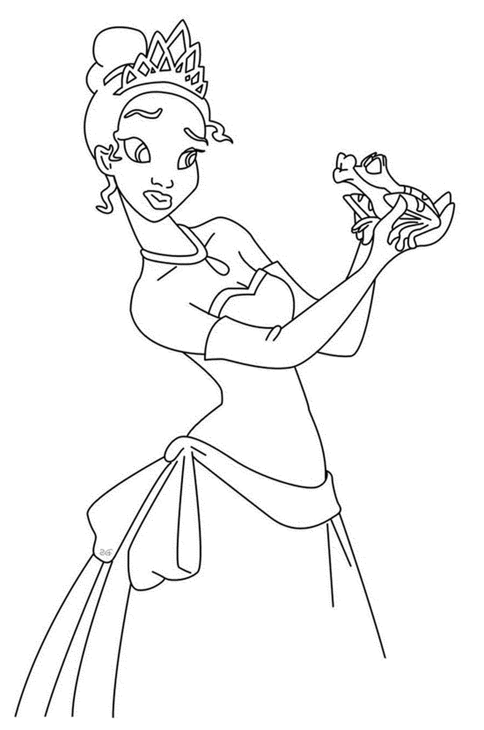 Princess And The Frog Coloring Pages Buy Princess Coloring Book Pages