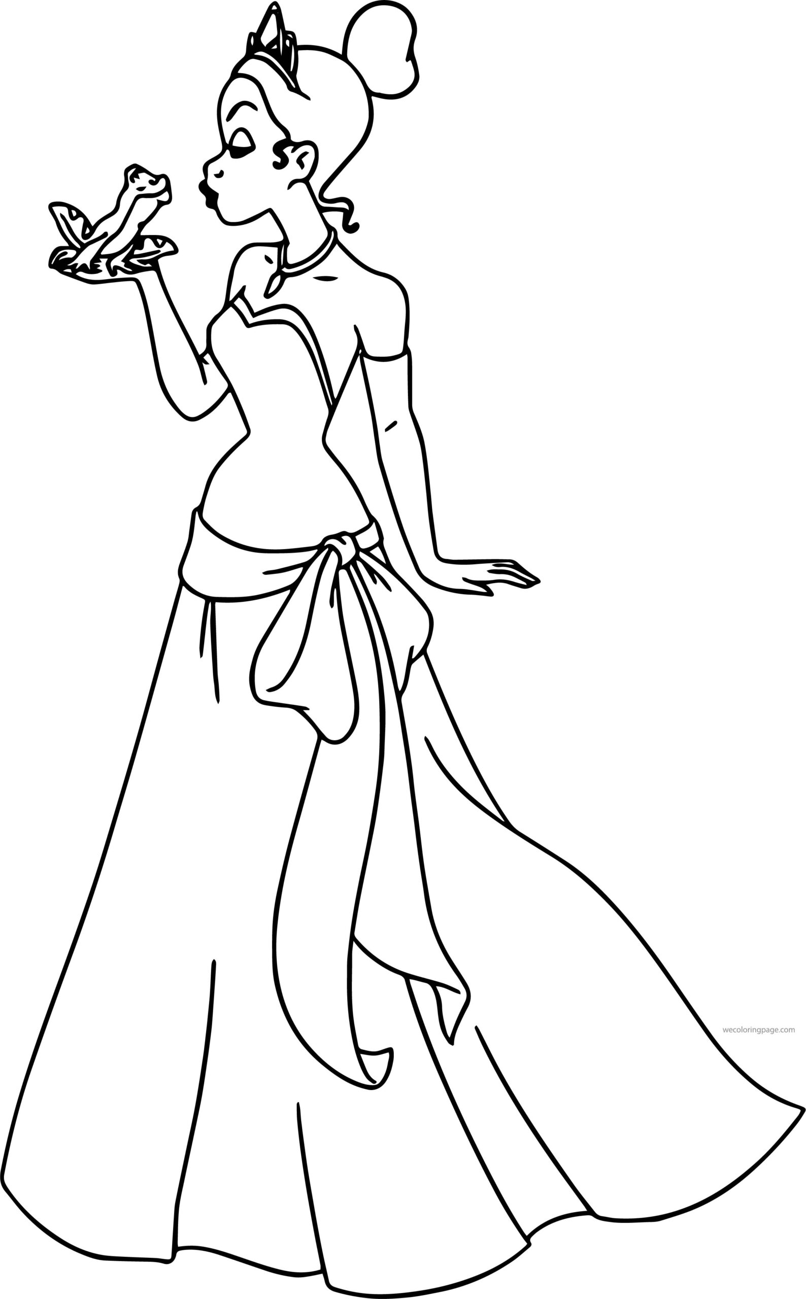 Princess And The Frog Coloring Pages Print Download Free Coloring Pages