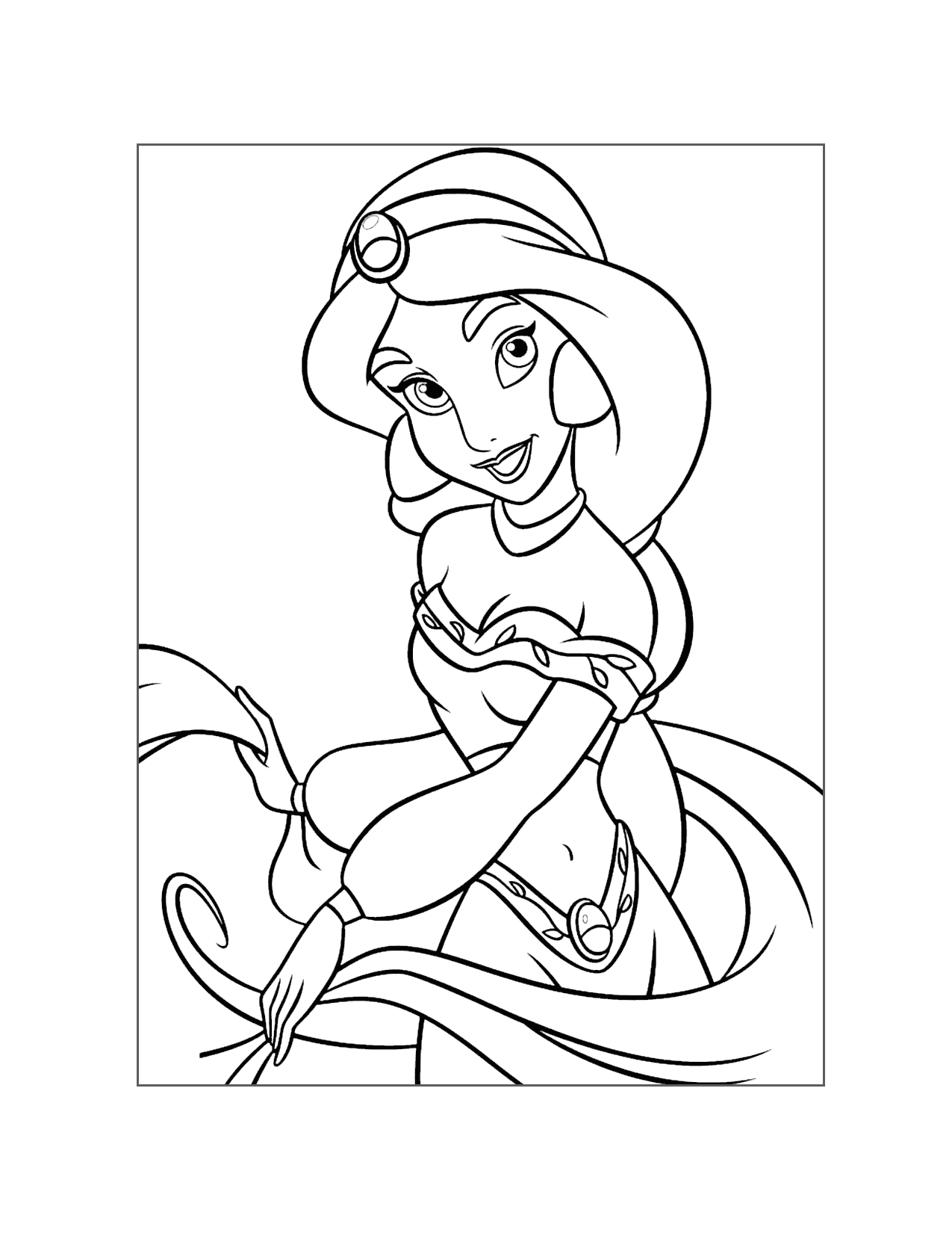 Princess Jasmine Coloring Pages Printable Coloring Pages FREE Princess Jasmine Coloring Pages Printable Coloring Pages FREE