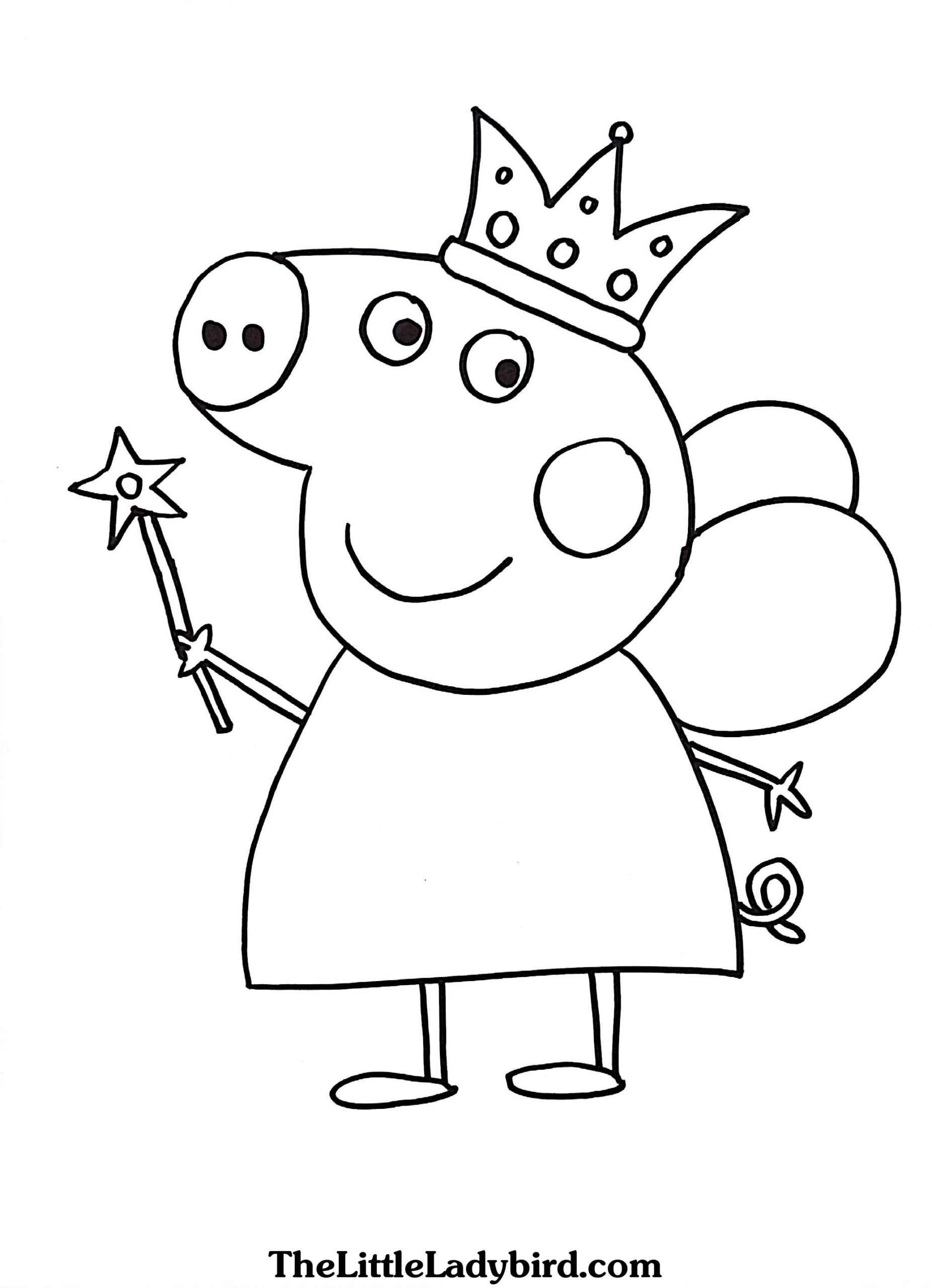 Print Peppa Pig Coloring Pages At GetColorings Free Printable 
