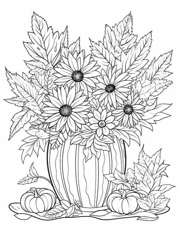 Printable Autumn Coloring Pages For Adults 2025 