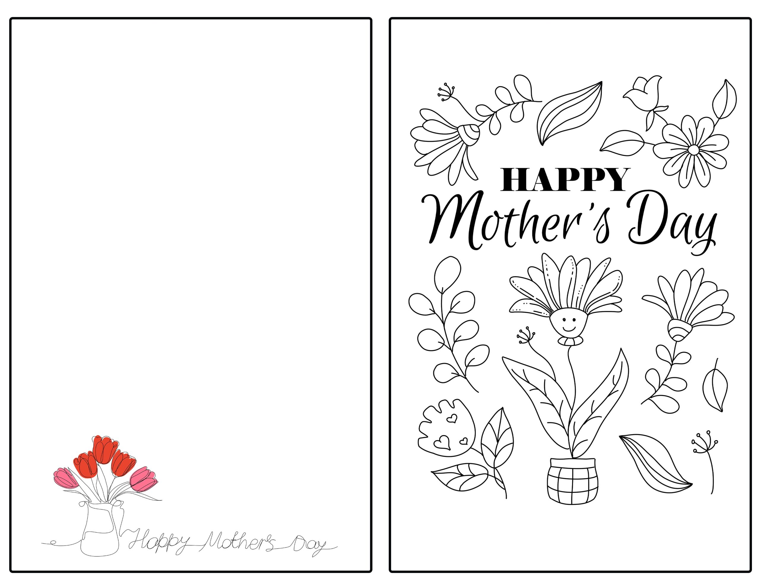 Printable Cards For Mother S Day Printable Cards For Mother S Day