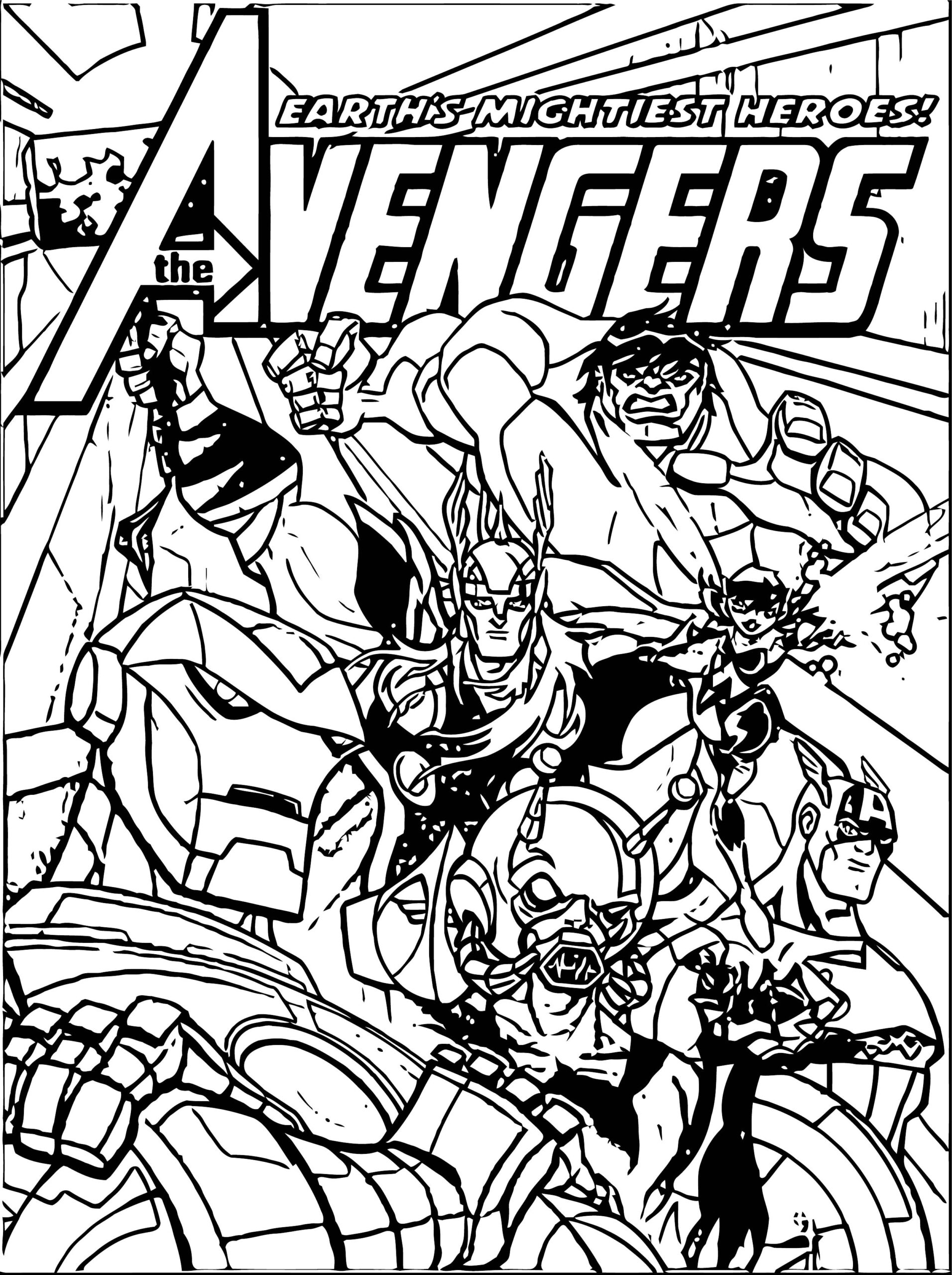 coloring pages of the avengers coloring pages of the avengers