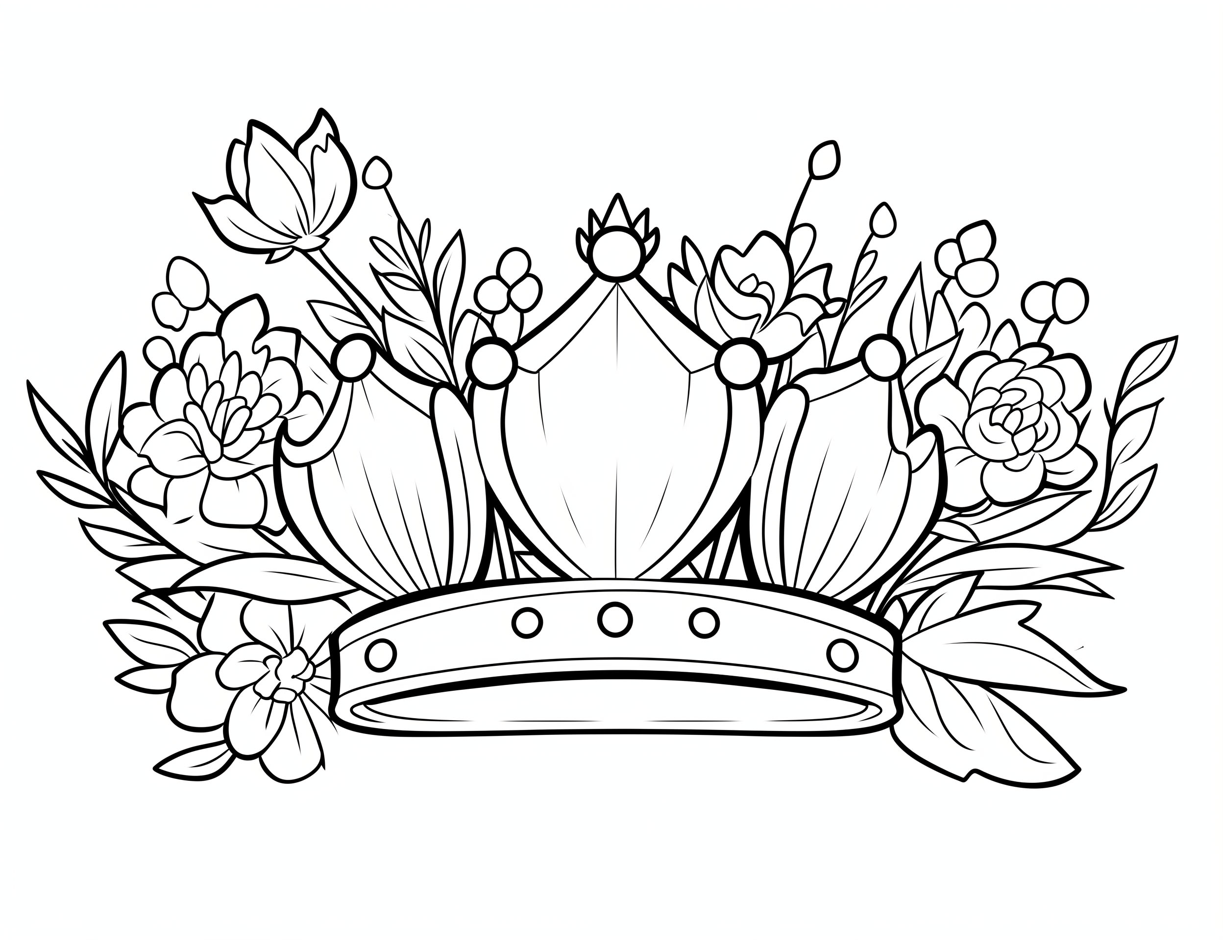 Printable Coloring Pages Crown 2025 