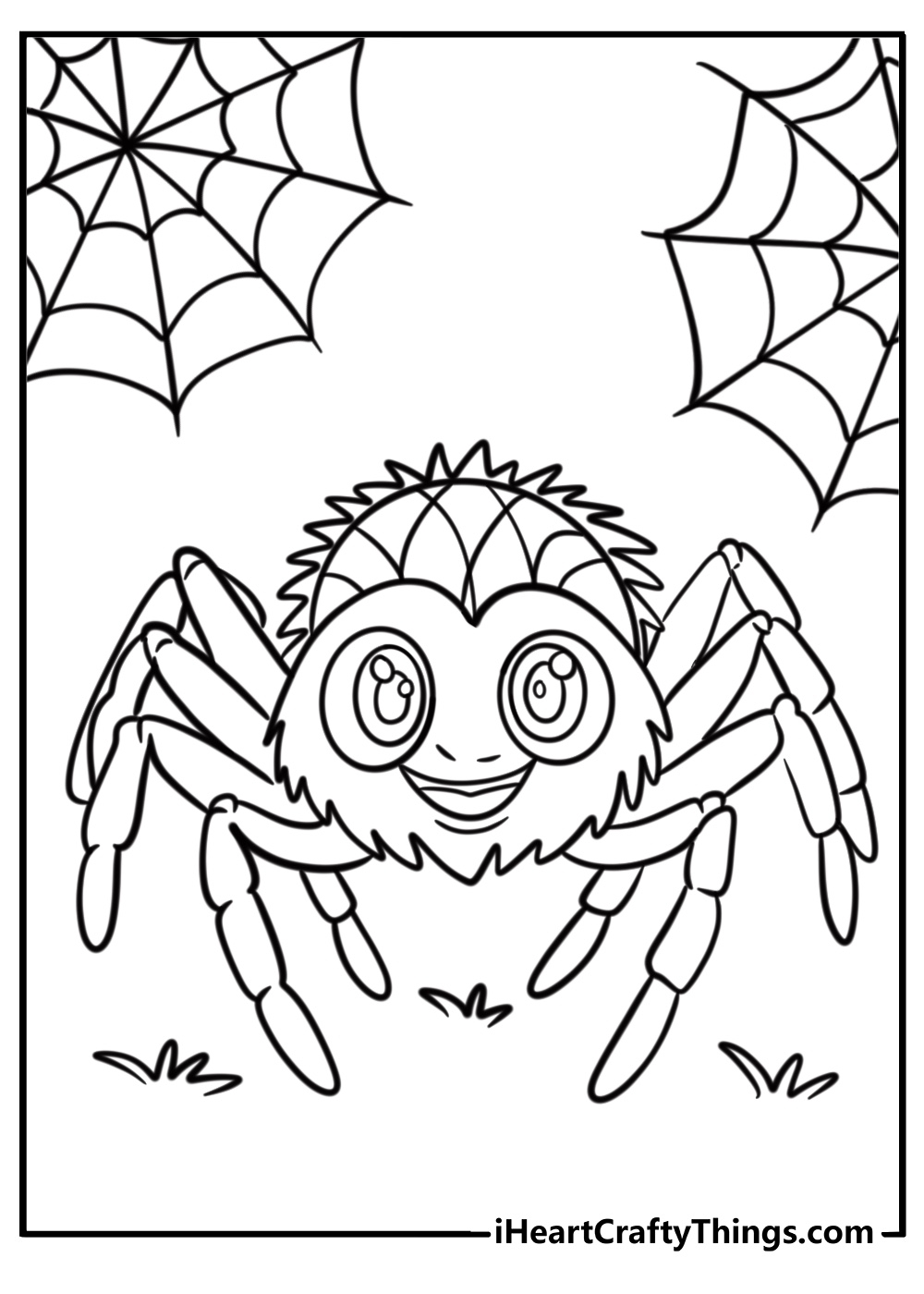 Printable Coloring Pages Spiders 2025 