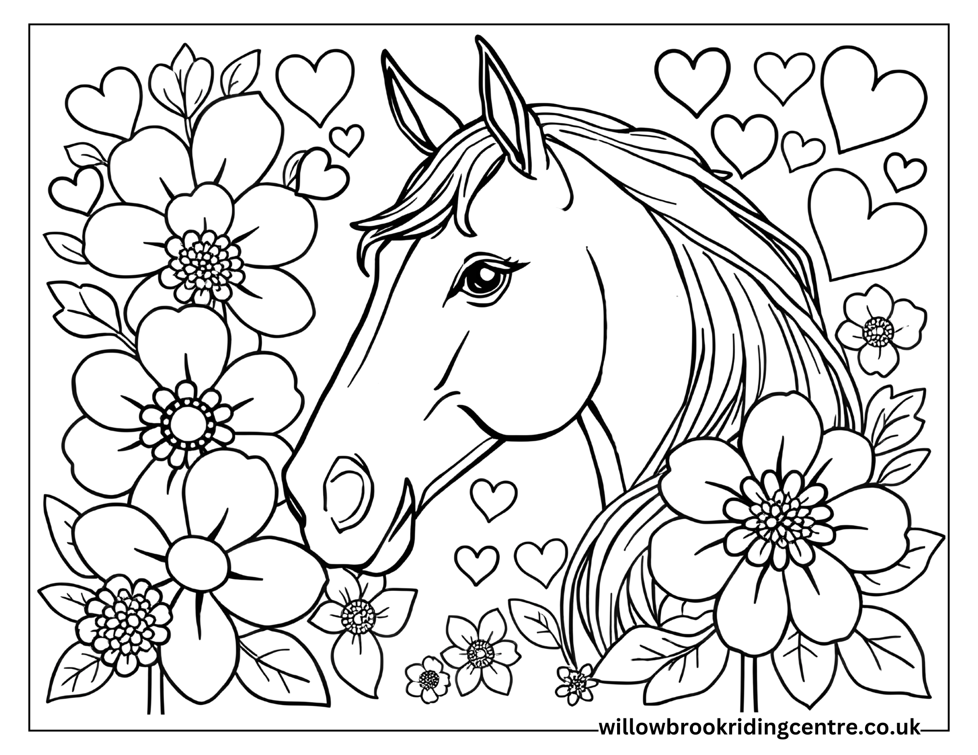 Printable Free Coloring Pages Horse 2025 Printable Free Coloring Pages Horse 2025