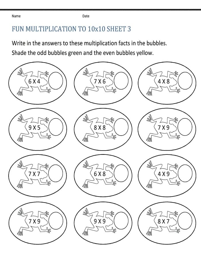Printable Fun Multiplication Math Worksheets Free Download And Print Printable Fun Multiplication Math Worksheets Free Download And Print