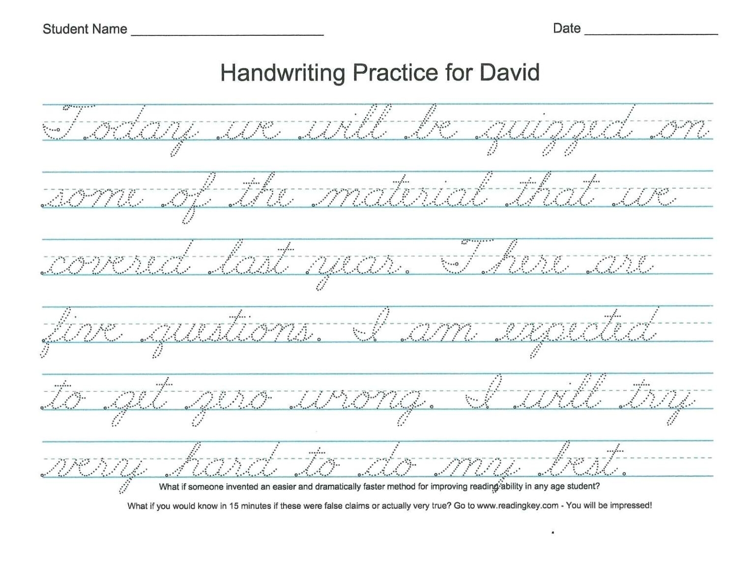 Printable Handwriting Worksheets Pdf Peggy Worksheets