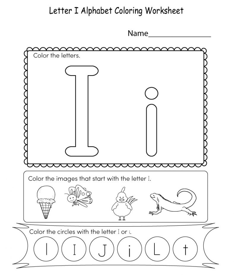 letter i preschool worksheets letter i preschool worksheets