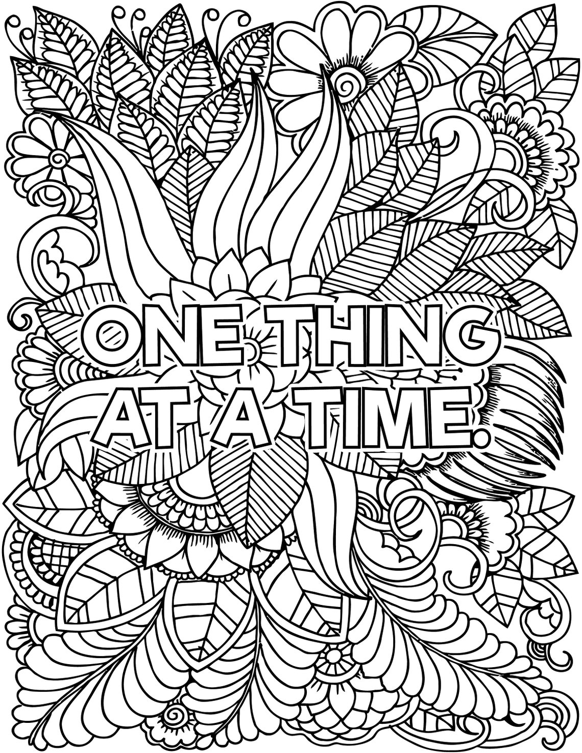 Printable Mental Health Coloring Pages