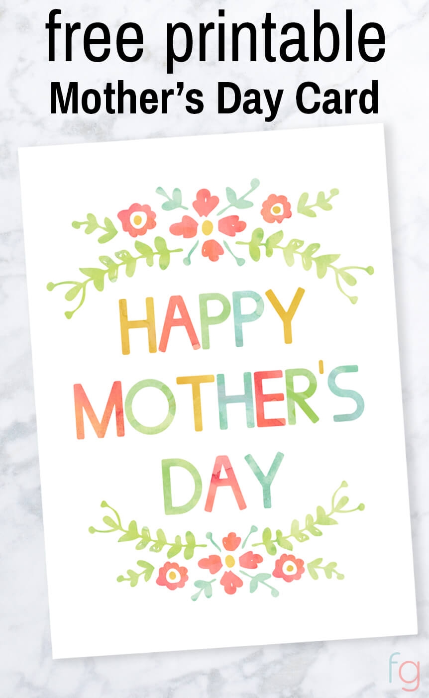 Printable Mothers Day Cards Printable Mothers Day Cards