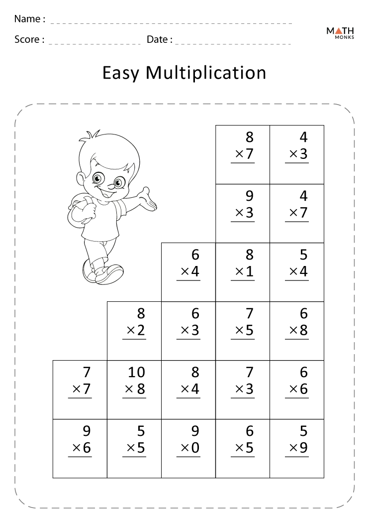 Printable Multiplication Worksheet Grade 3 Printable Multiplication Worksheet Grade 3