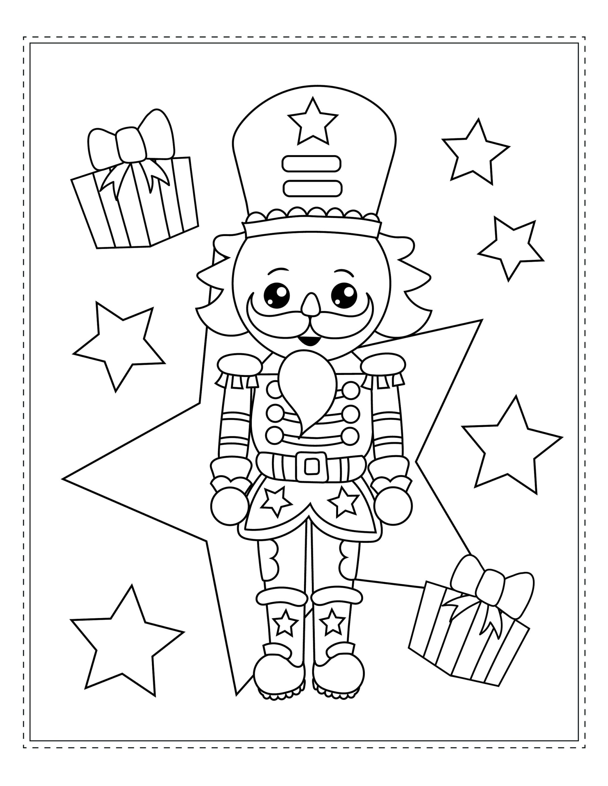 Printable Nutcracker Coloring Pages 2025 