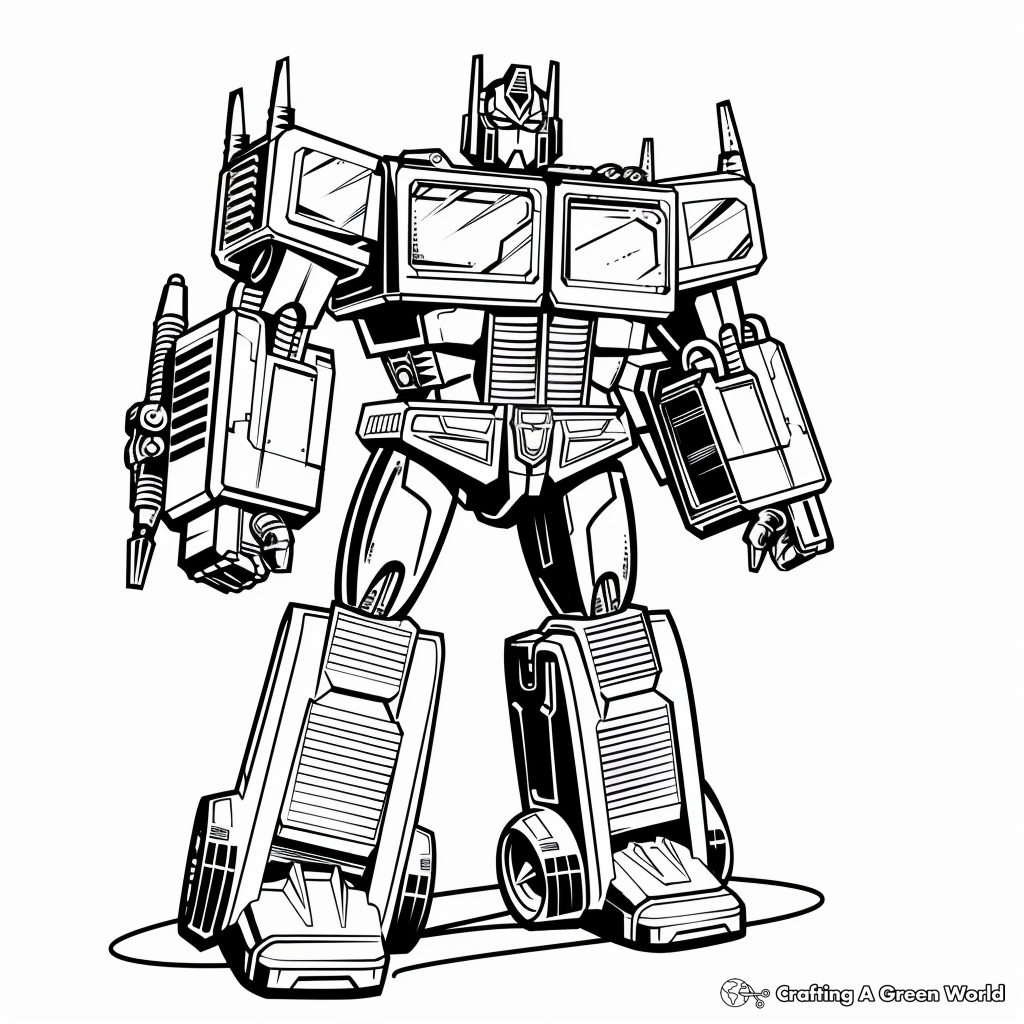 Printable Optimus Prime Coloring Page Optimus Prime And Bumblebee Printable Optimus Prime Coloring Page Optimus Prime And Bumblebee
