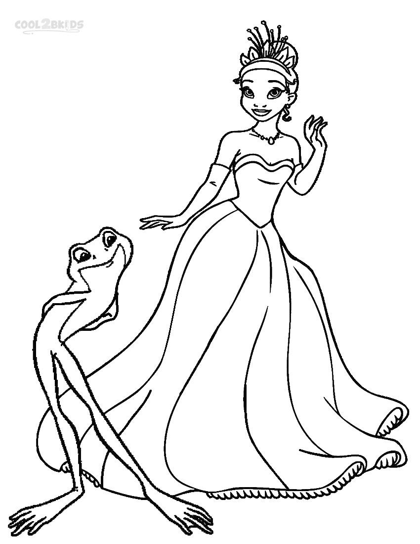 Printable Princess Tiana Coloring Pages For Kids Cool2bKids Printable Princess Tiana Coloring Pages For Kids Cool2bKids
