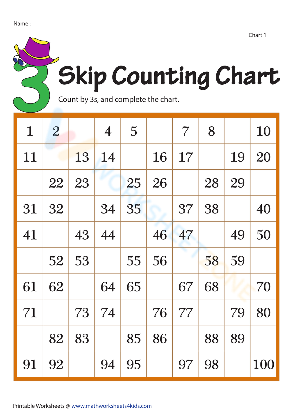 skip counting worksheets skip counting worksheets