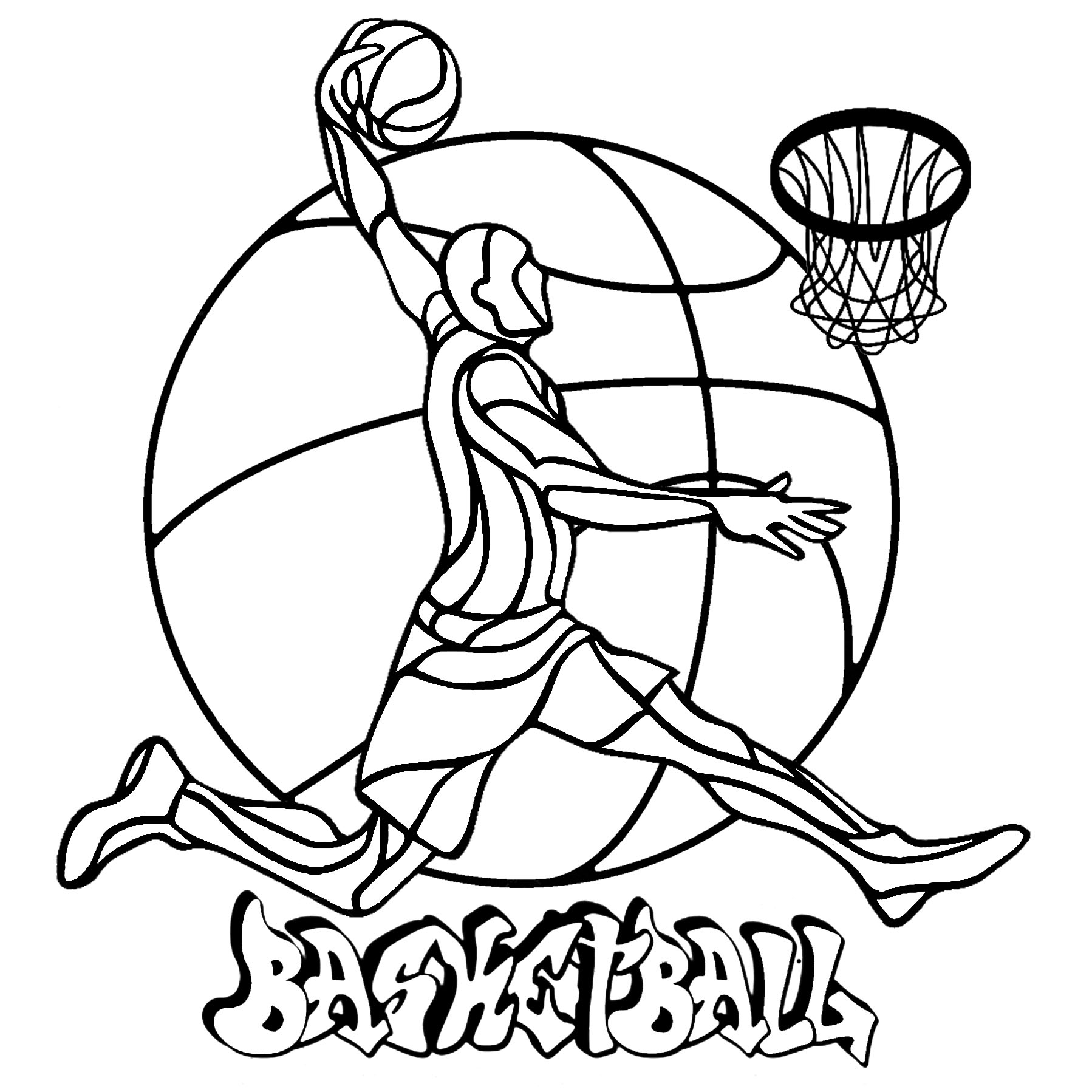 coloring pages for sports