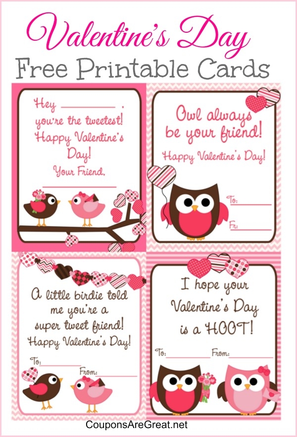 valentine's day cards printable valentine's day cards printable