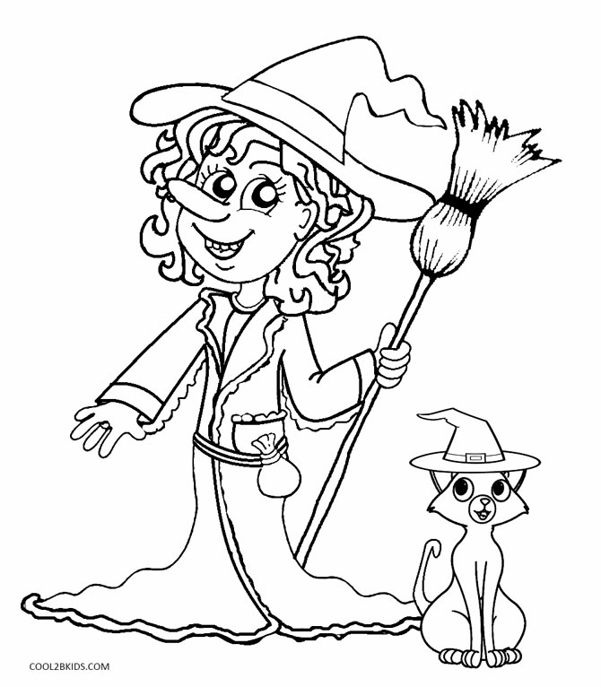 Printable Witch Coloring Pages For Kids Cool2bKids Printable Witch Coloring Pages For Kids Cool2bKids