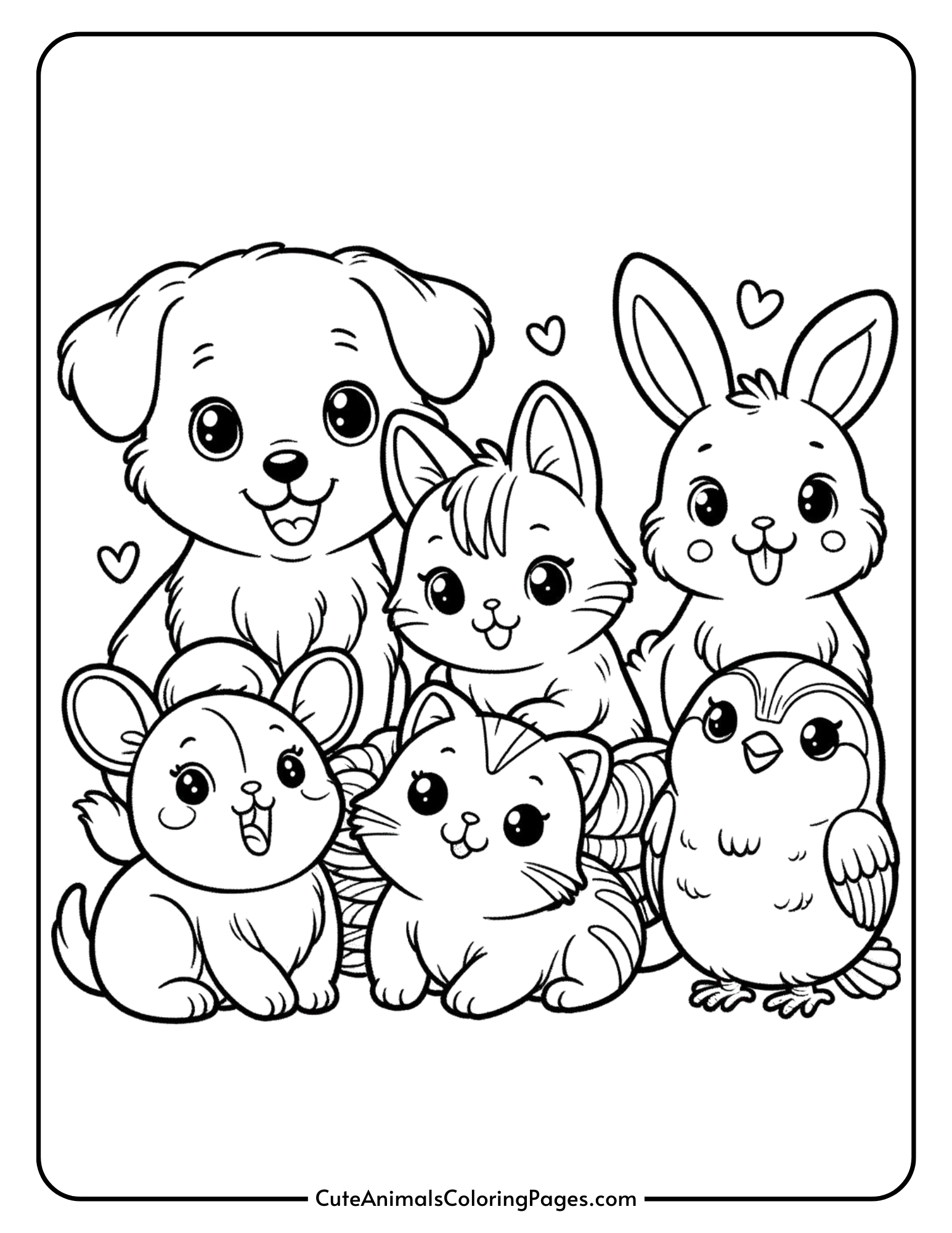 pets coloring pages