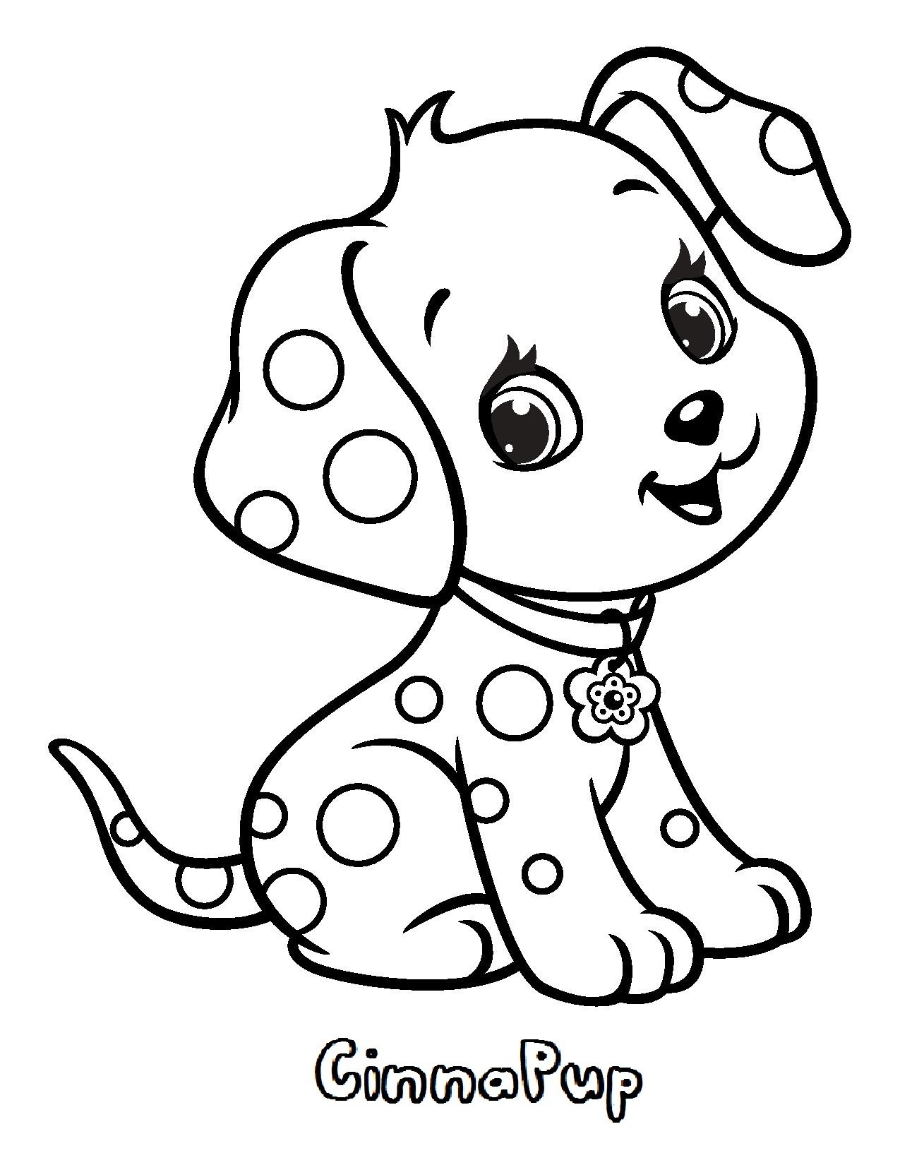 puppy coloring pages