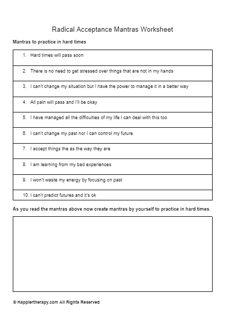 Radical Acceptance Worksheets Embrace Change With Powerful Self Reflection Radical Acceptance Worksheets Embrace Change With Powerful Self Reflection