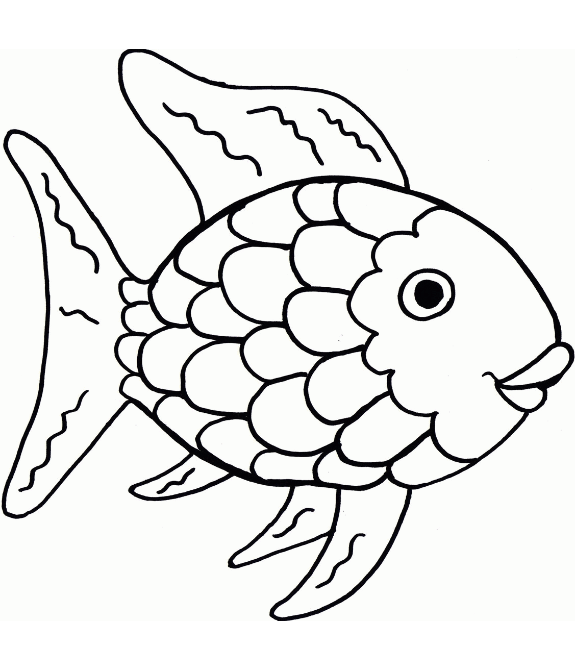 Rainbow Fish Coloring Page Free Printable Coloring Page Rainbow Fish Coloring Page Free Printable Coloring Page