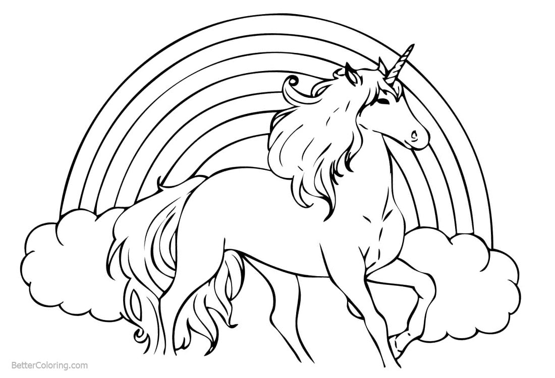 Rainbow Unicorn Coloring Pages Free Printable Coloring Pages Rainbow Unicorn Coloring Pages Free Printable Coloring Pages