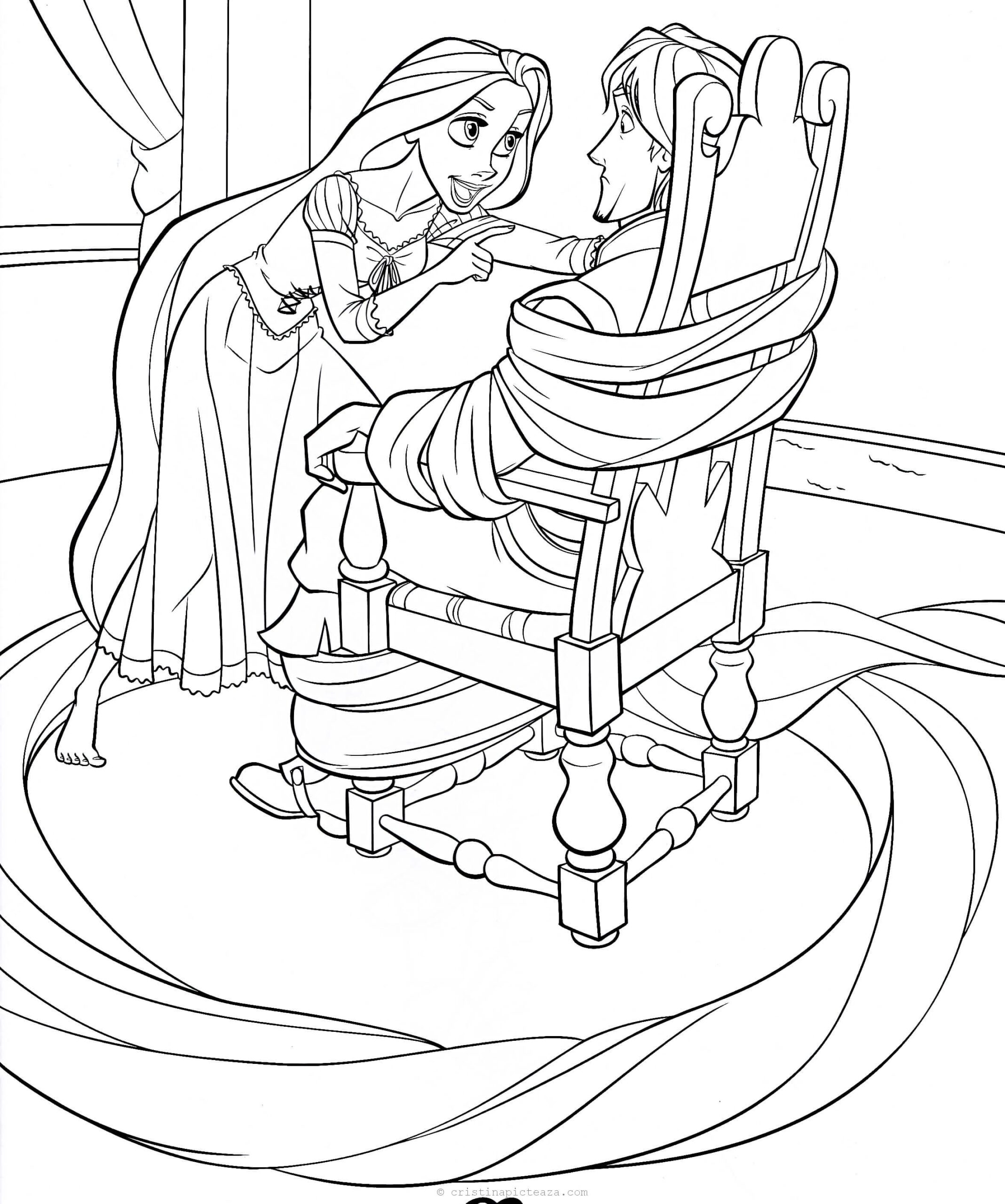 tangled coloring pages tangled coloring pages
