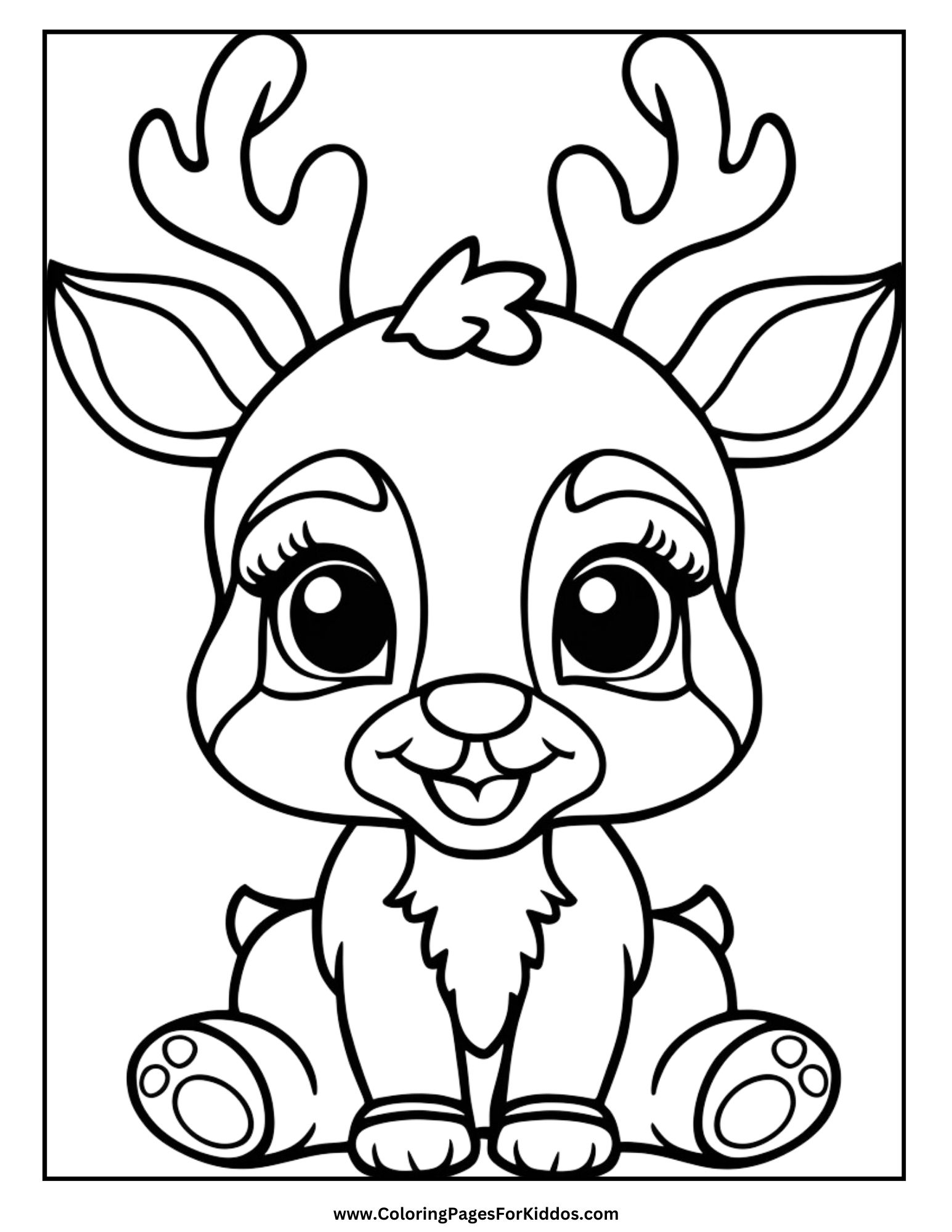 Reindeer Coloring Pages 10 Free Printable PDFs Reindeer Coloring Pages 10 Free Printable PDFs