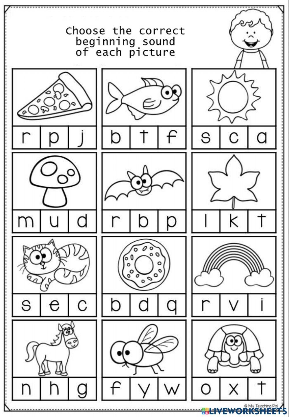 Results For Beginning Sounds Worksheets Worksheets Library Worksheets 