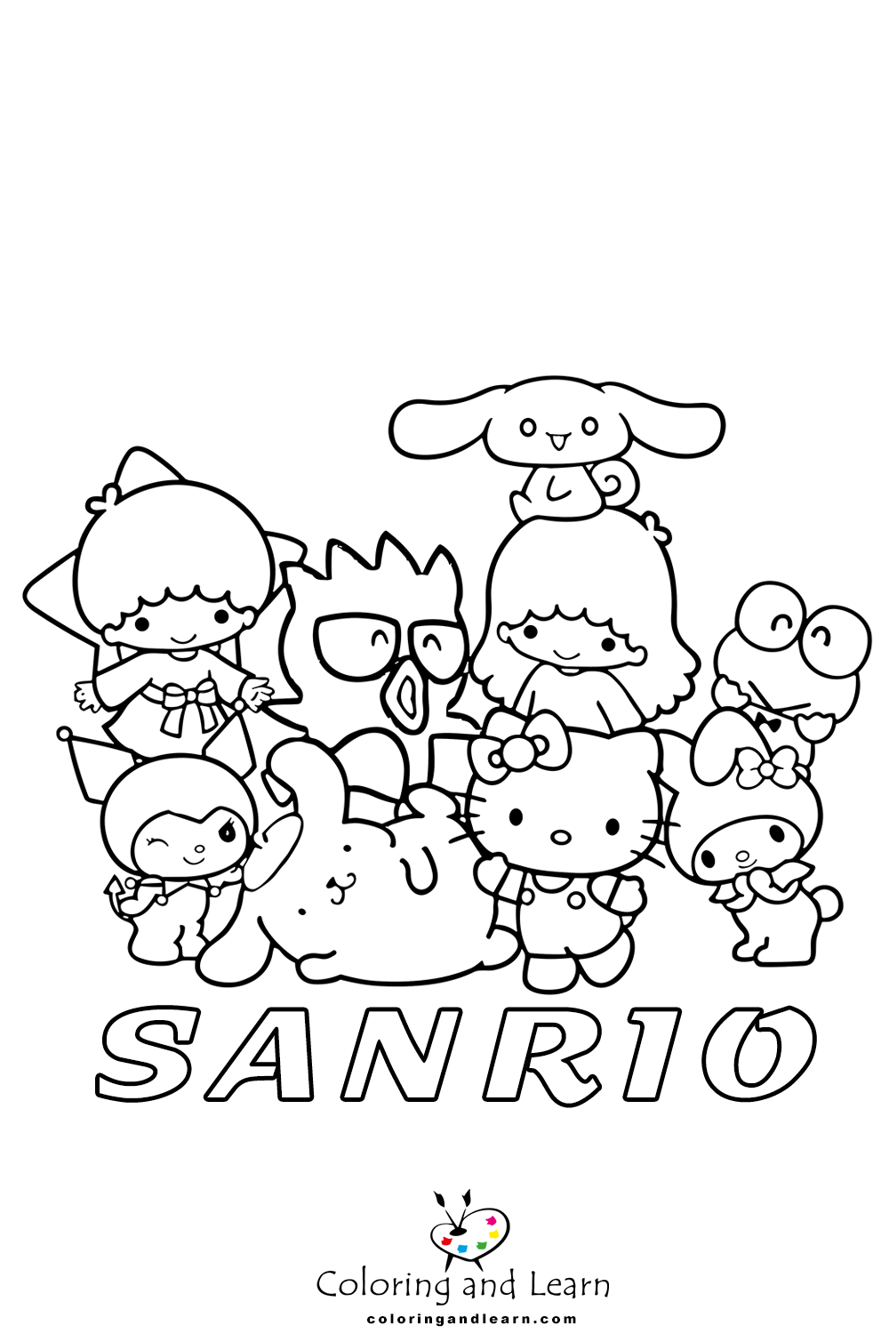 Sanrio Coloring Pages FREE 2026 Coloring And Learn