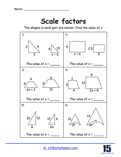Scale Factors Worksheets Measurement 15 Worksheets Scale Factors Worksheets Measurement 15 Worksheets