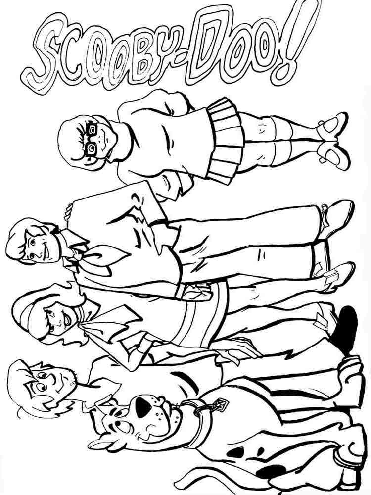 Scooby Doo Coloring Pages
