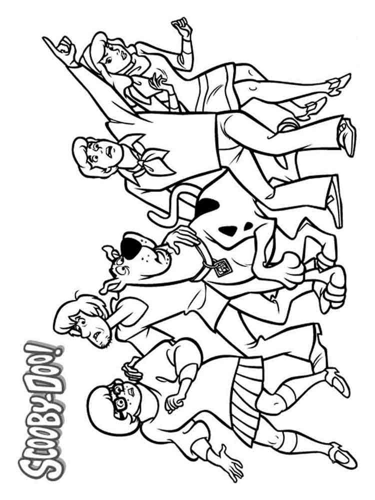 Scooby Doo Coloring Pages