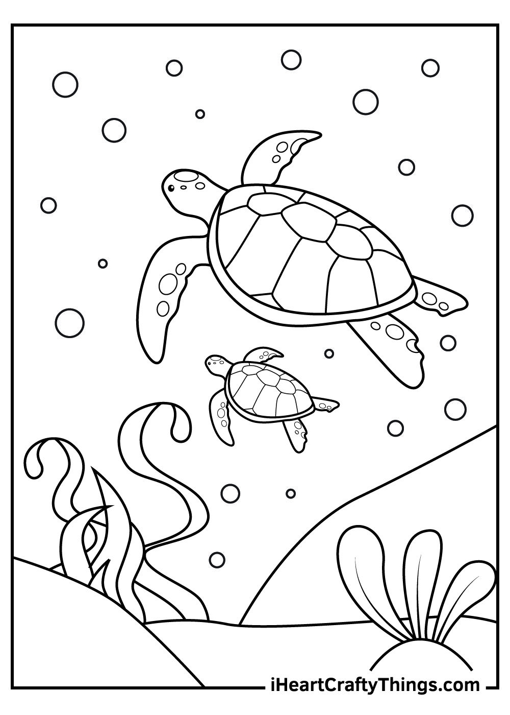 Sea Turtle Coloring Pages Artofit