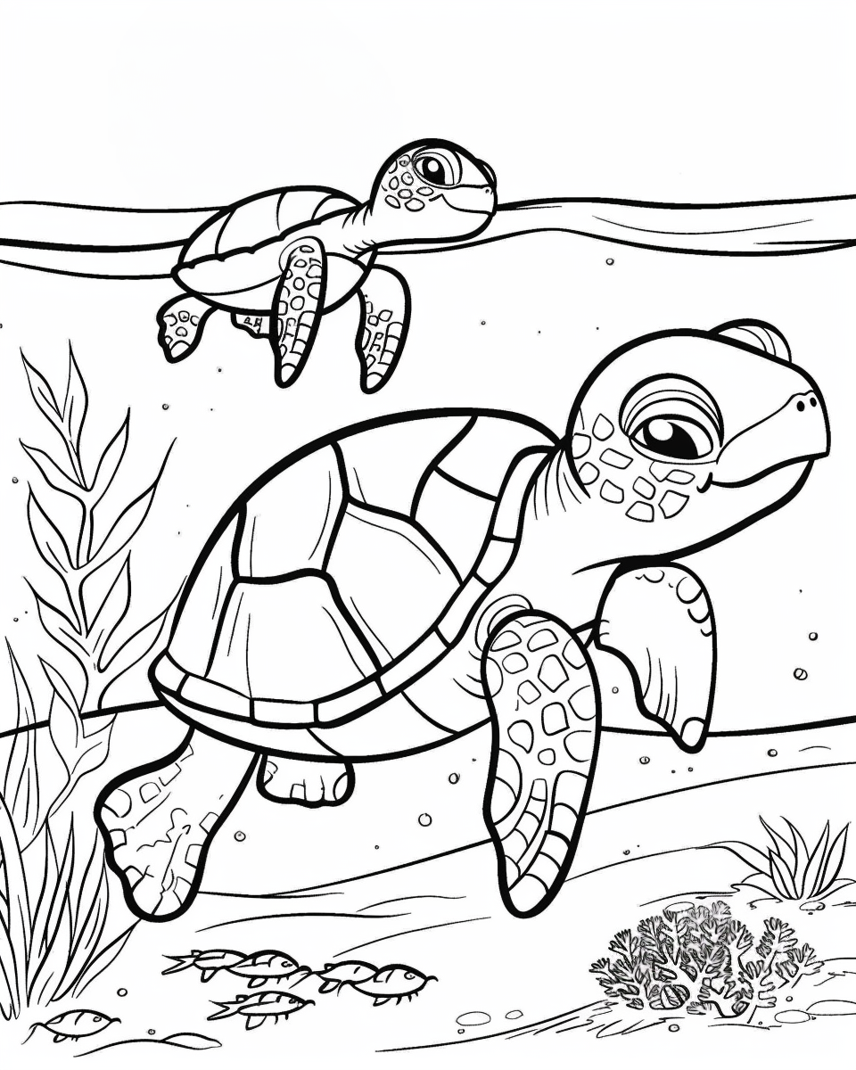 sea turtles coloring pages sea turtles coloring pages