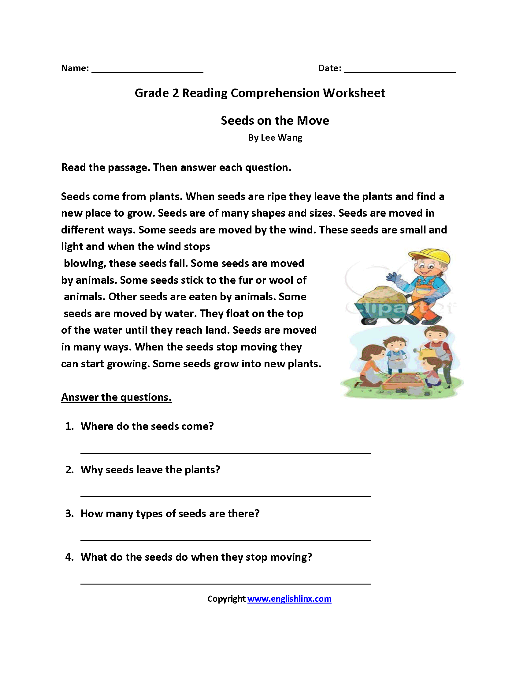 Second Grade Reading Worksheets Improve Fluency And Vocabulary Second Grade Reading Worksheets Improve Fluency And Vocabulary
