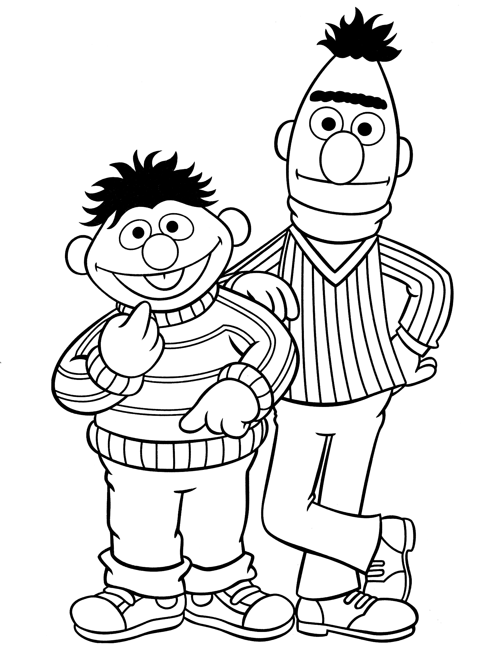 Sesame Street Coloring Pages To Download And Print For Free
