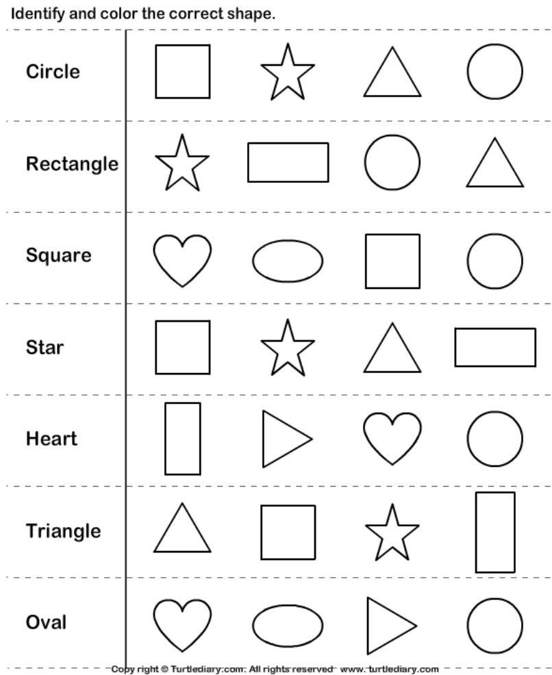 shapes worksheets for kindergarten shapes worksheets for kindergarten
